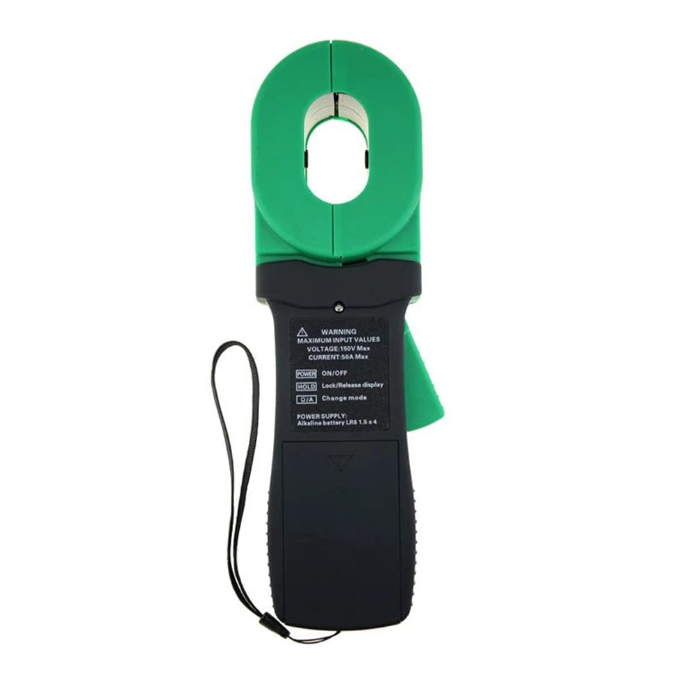 DY1200 Digital Clamp-on Ground Resistance Tester 0.01 to 1000Ohm Portable Earth Ohm Meter
