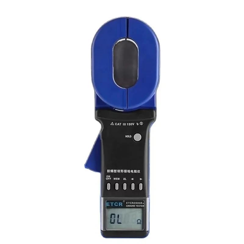 Graigar ETCR2000B+ Electric Power Clamp Earth Resistance Tester Clamp Meter Range 0.01-1200ohm