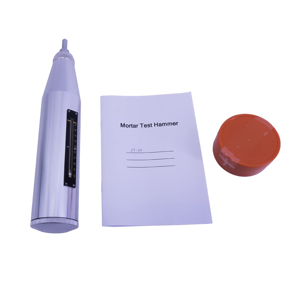 HT-20 Mortar Test Hammer Portable Concrete Resiliometer Hammer Test Range 1.0~25Mpa