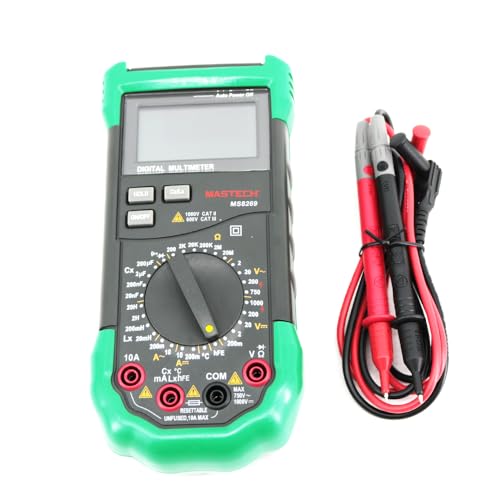 Mastech MS8269 Digital Multimeter AC/DC Voltage Current Resistance Capacitance Frequency Inductance Temperture Meter