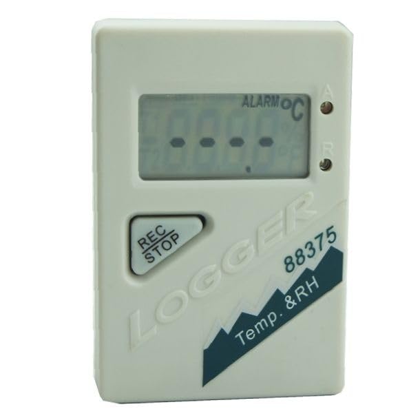 AZ88375 Hygrometer Recorder with External Humidity Temperature Sensor Hygrometer Data Logger