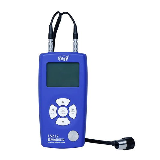 LS212 Ultrasonic Thickness Gauge Digital Thickness Meter Measuring Range: 0.8mm-350mm