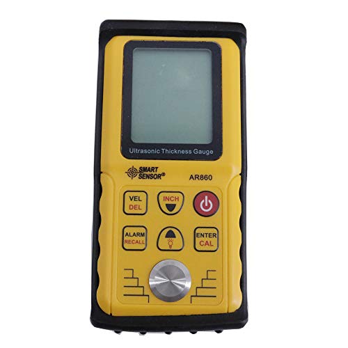Graigar AR860 Digital Ultrasonic Thickness Gauge Tester Meter 1.00 to 300.00mm Steel Sound Velocity 1000 to 9999m/s