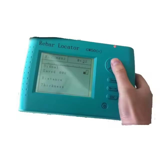 GW-50+Pacometer Concrete Testing Equipment Ferro Scan rebar Locator Tester rebar Detector