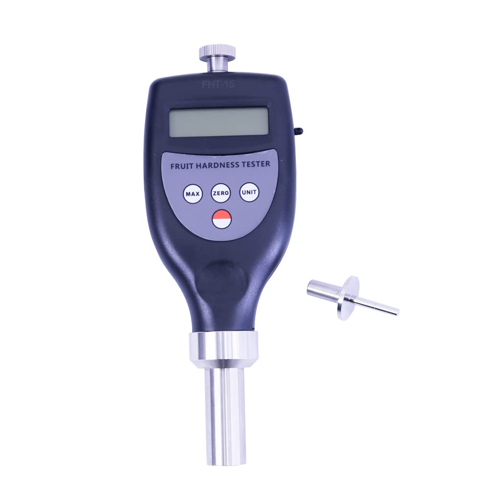 FHT-15 Digital Fruit Hardness Tester Handheld Compact Penetrometer Range:0.5~15.0 kgf/cm²