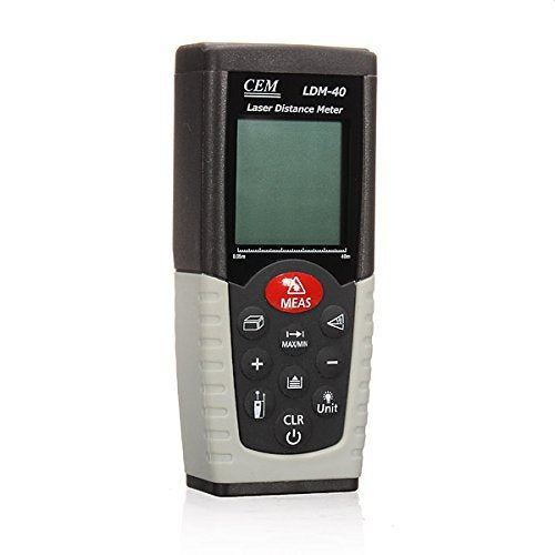 Graigar LDM-40 Laser Distance Meter Laser Rangefinder Measurement Distance Meter Measuring Range 0.05 to 40m