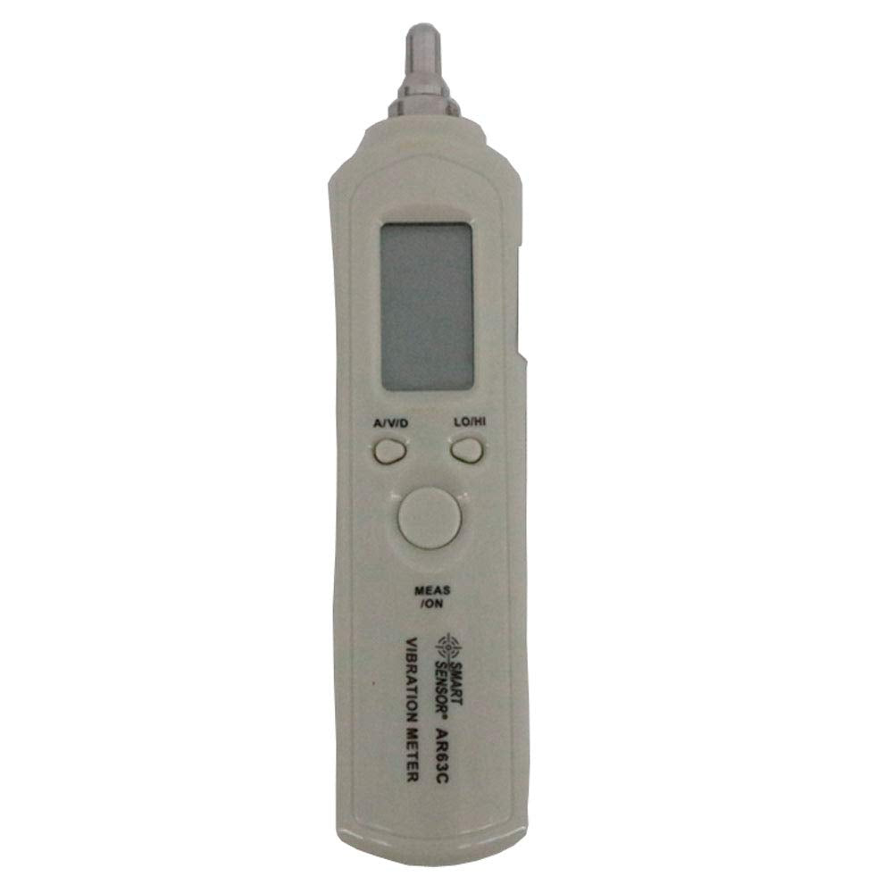 Graigar AR63C Digital Pen Type Vibration Meter Tester Gauge Analyzer Vibrometer Acceleration 0.1~199.9m/s2 Velocity 0.1~199.9m/s