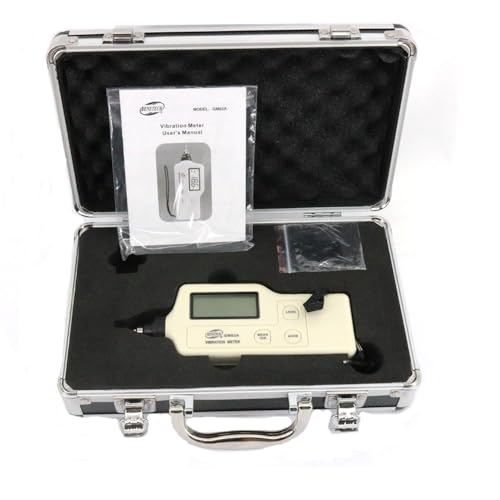 GM63A Digital Vibration Analyzer Tester Meter Vibrometer AC Output Digital With LCD Backlight