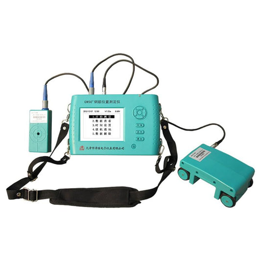 GW-50+Pacometer Concrete Testing Equipment Ferro Scan rebar Locator Tester rebar Detector