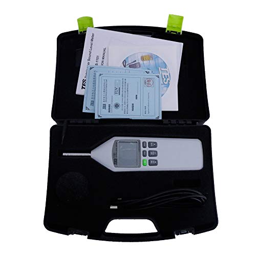 Graigar TES-1151 Digital Sound Level Meter 30 to 130 dB TES1151 DC/AC Noise Level Tester