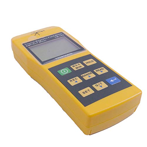 Graigar TENMARS TM-192 Electromagnetic Radiation Detectors TM192 Auto Range and Auto Power 3-axis Magnetic Field Meter 30Hz-2000Hz with USB