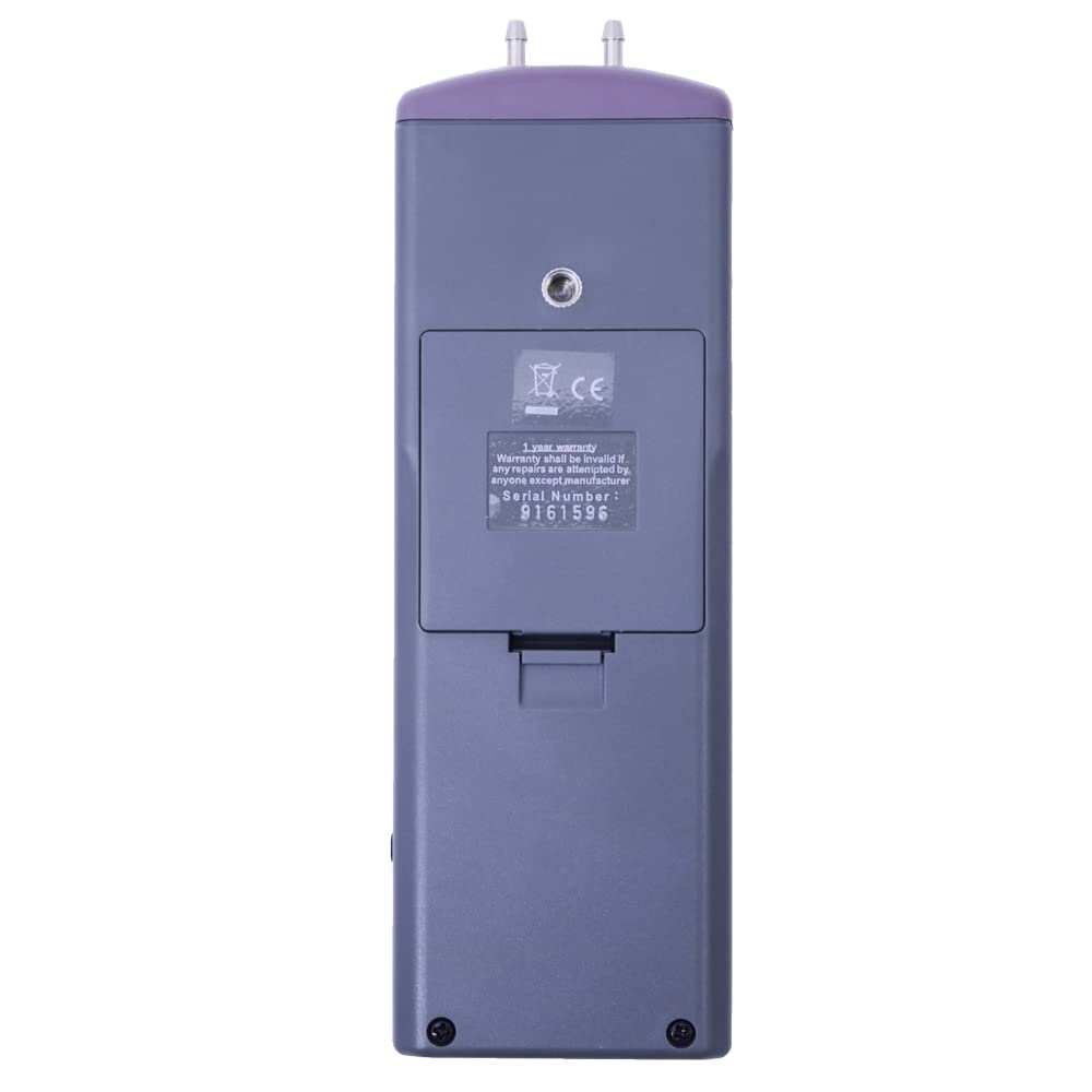 AZ9831 Digital Differential Pressure Data Logger 100 PSI Manometer Logger with Printer