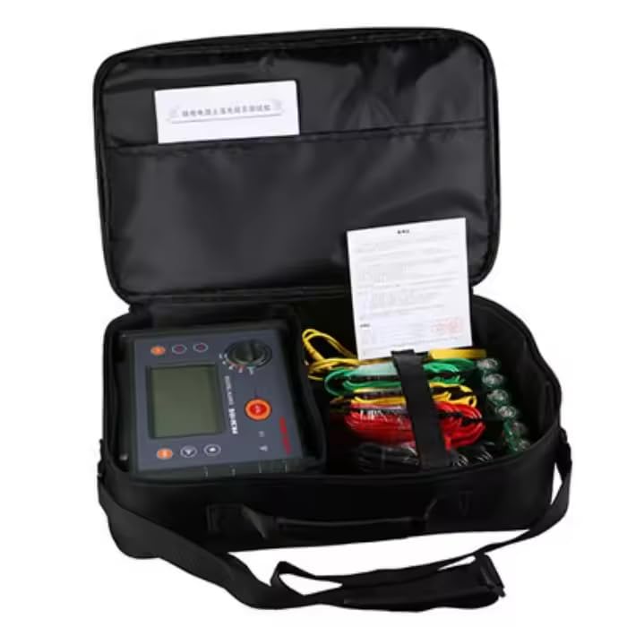 FR3010E 0.00ohm~30kohm-m Ground Resistance Soil Resistivity Tester Measure Voltage Soil resistivity