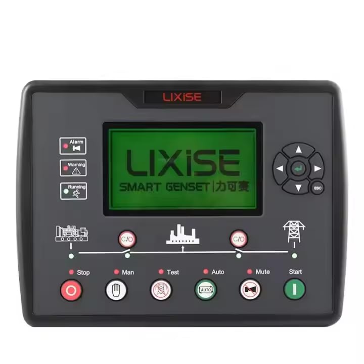 LXC6110N AMF Diesel Generator Set Controller LCD Auto Start Controller Genset Parts Electronic Cuircuit Board Panel