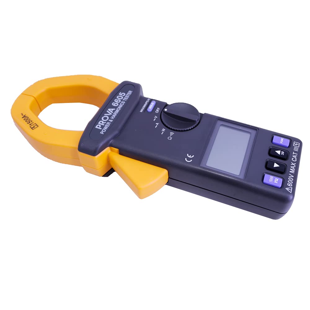 PROVA6605 Power & Harmonics Tester AC Power and Harmonic Analyzer Basic Accuracy 2.0% PROVA-6605
