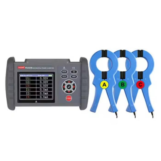 FR2020B Large-Diameter Three-Phase Digital Phase Voltage Meter 3CH Phase Digital VA Meters