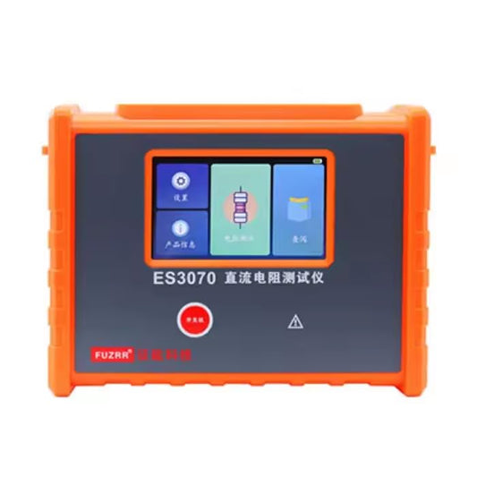 ES3070 DC Resistance Tester Micro ohm Meter Handheld DC Winding Resistance Tester 5A 10A DC Resistance Tester