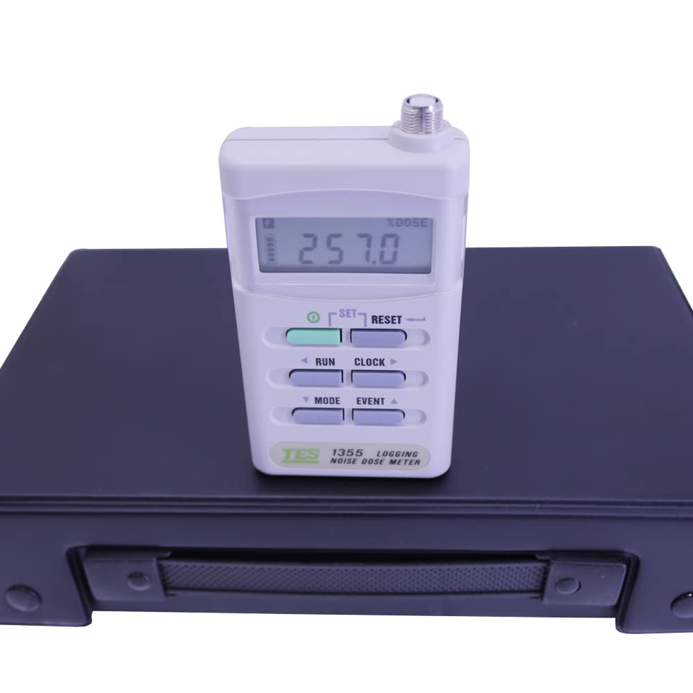 TES-1355 Logging Noise Dose Meter Sound Level Tester Measuring Range 70-140dBA
