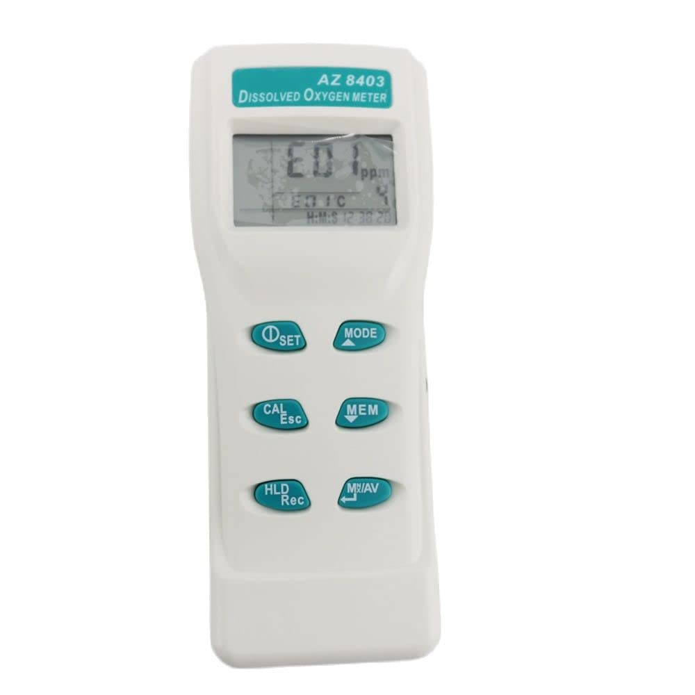 AZ8403 Handheld Digital Water Dissolved Oxygen Meter DO Meter Range 0~199.9 Pond Water Oxygen Content Tester