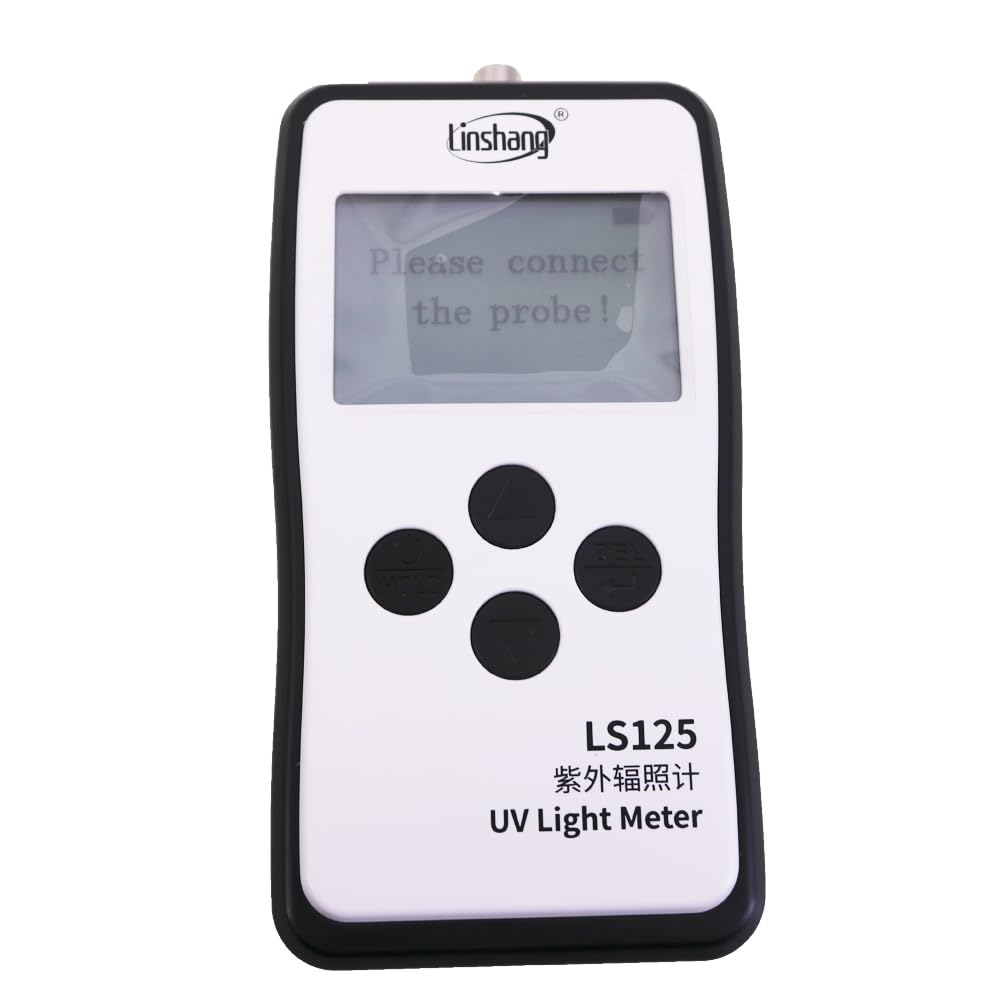 LS125 Digital UV Light Meter Energy Tester Intensity Tester with UVALED-X1 Probe