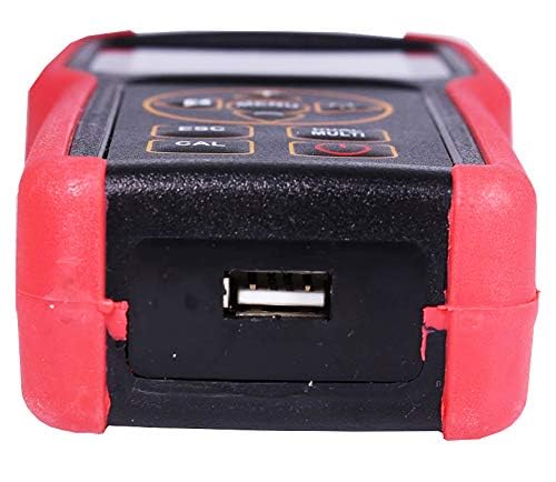 TMG-4002 Ultrasonic Metal Steel Aluminum Thickness Gauge Meter with USB Port Internal Memory 100,000 Data LCD Auto Probe Zero Calibration