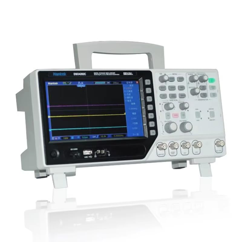 Hantek DSO4202C Digital Oscilloscope 2 Channel 1 Channel Arbitrary/Function Waveform Generator 1GSa/s Sample Rate