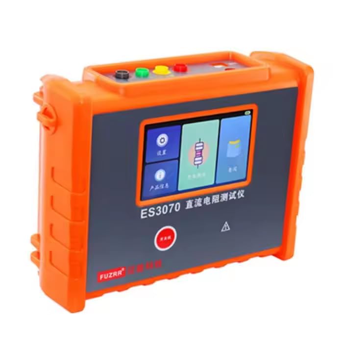 ES3070 DC Resistance Tester Micro ohm Meter Handheld DC Winding Resistance Tester 5A 10A DC Resistance Tester