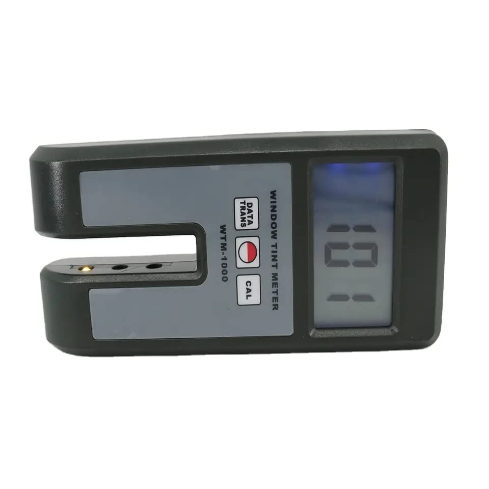 WTM-1000 Window Tint Meter Digital Light Transmittance Tester Range 0~100%