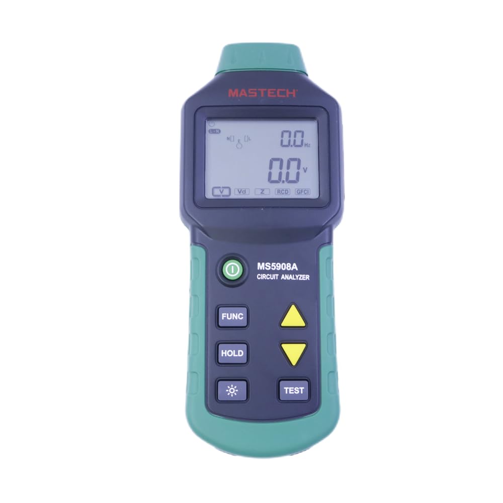 MS5908A MS5908C Digital Circuit Analyzer Line Voltage Tester Range 85.0~265.0V RCD Trip Current Meter