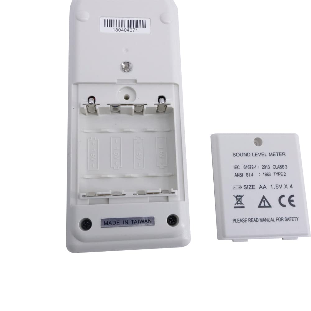 TES-1357 Precision Digital Sound Level Meter Noise Tester 31.5 Hz to 8KHz 30 to 130dB Noise Meter