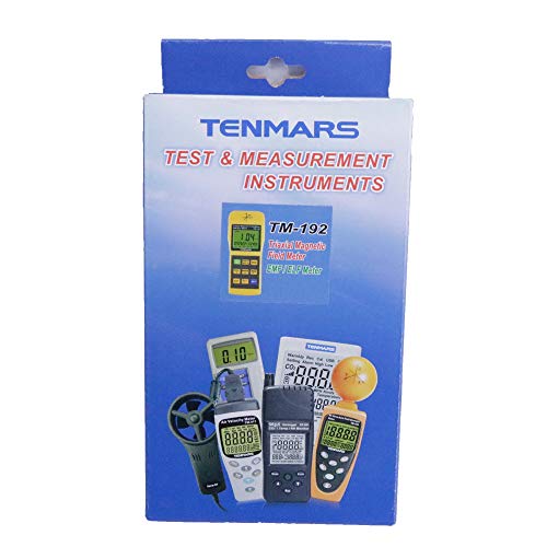 Graigar TENMARS TM-192 Electromagnetic Radiation Detectors TM192 Auto Range and Auto Power 3-axis Magnetic Field Meter 30Hz-2000Hz with USB
