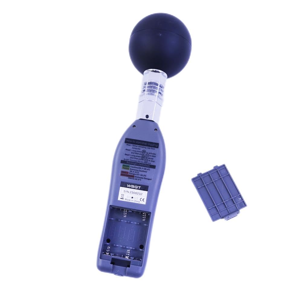 AZ87786 Handheld WBGT Data Logger Wet Bulb Globe Temperature Meter WBGT Meter with Data Logger