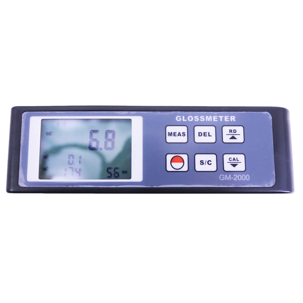 GM-2000 Gloss Meter Digital Glossmeter Measuring Angle 20/60/85 Range 0.1GU~2000 GU