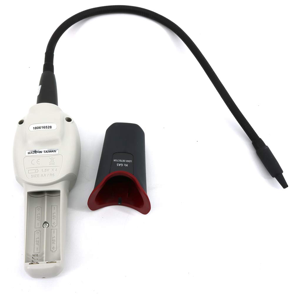 CENTER-384 Portable Track Gas Leak Detector 5% Hydrogen (H2) + 95% Nitrogen (N) Digital Gas Tester Refrigeration Detector