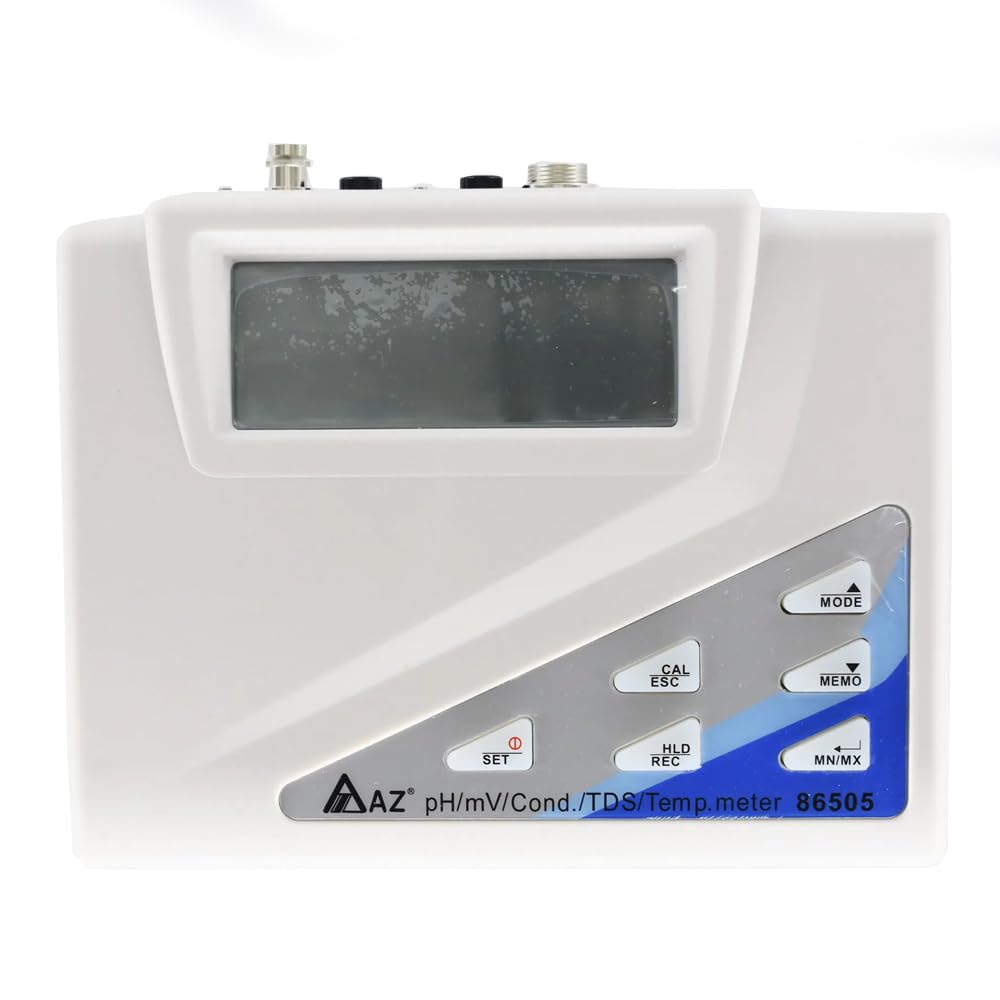AZ86505 Multiparameter Benchtop Water Quality Meter - pH/ORP/Cond./TDS/Salinity Meter