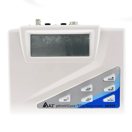 AZ86505 Multiparameter Benchtop Water Quality Meter - pH/ORP/Cond./TDS/Salinity Meter