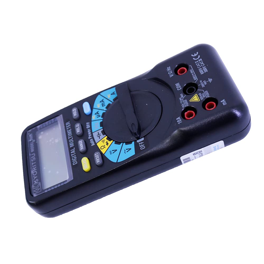 Kyoritsu1009 Handheld Digital Multimeter AC/DC Voltage Current Meter 4000 Counts Display 10A Kew1009