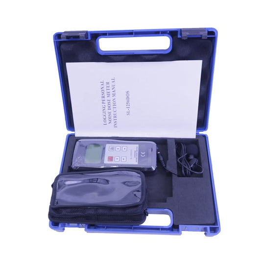 SL-1256DOS Digital Logging Personal Noise Dose Meter Sound Level Tester 60-130dB