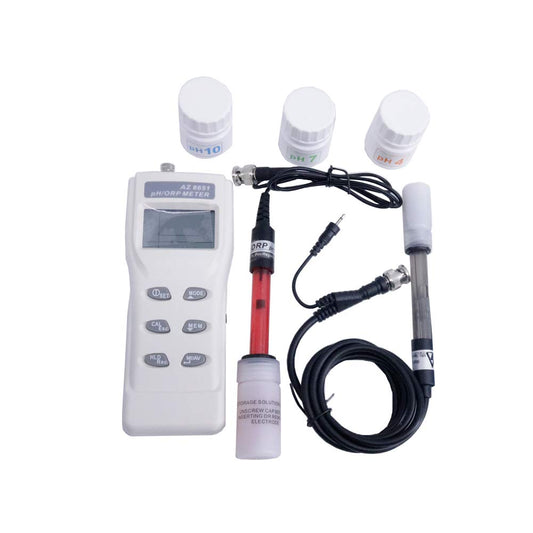 Graigar AZ8651 Handheld pH Meters/ORP Meter pH Meter/ORP Tester Water Quality Analyzer Oxidation Reduction Potentiometer 0 to 14 PH Range