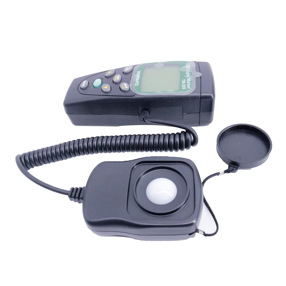 TENMARS TM-209 Digital LED Lightness Tester 400,000 Lux Meter LUX/FC Tester