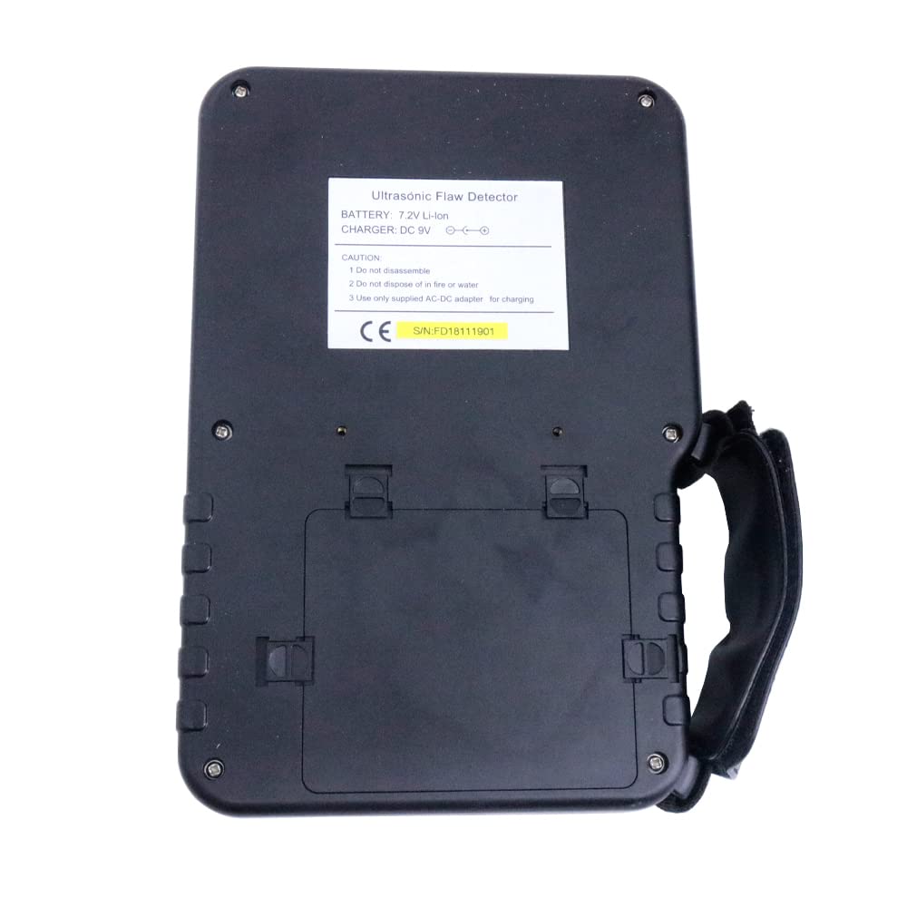 Graigar MFD500B Portable Digital Ultrasonic Flaw Detector with Measurement Range 0 to 9999 mm