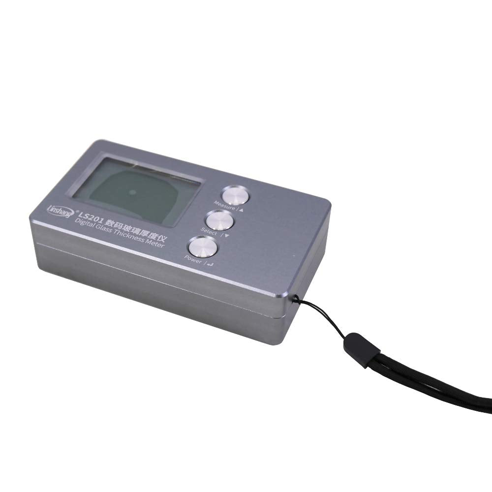 LS201 Digital Glass Thickness Meter Thickness Gauge Measurement Accuracy ± 0.1mm