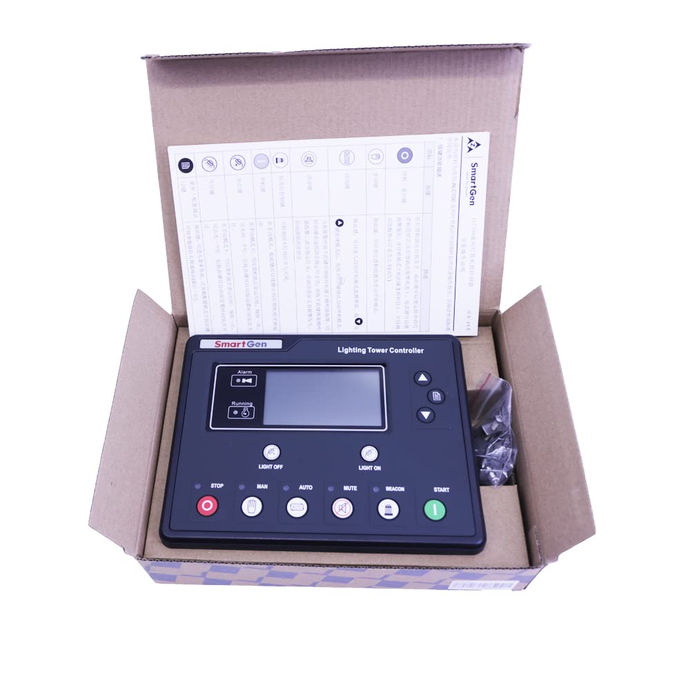 Smartgen ALC704 Single Light Tower Controller Remote Start/Stop Monitor Module Illumination Controller