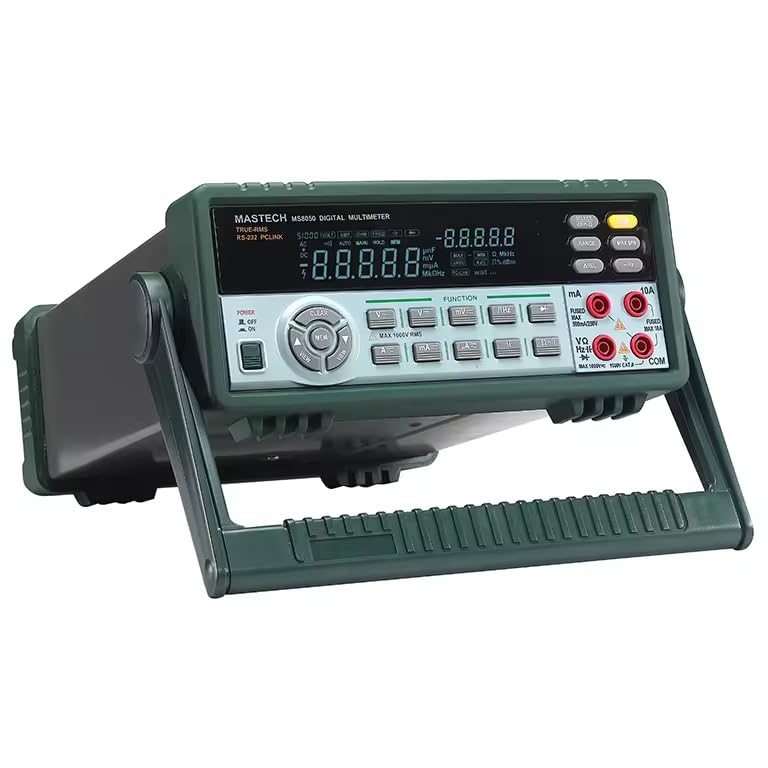 MS8050 53000 Counts VFD Display Autoranging Bench Top Multimeter High Accuracy True RMS RS232C