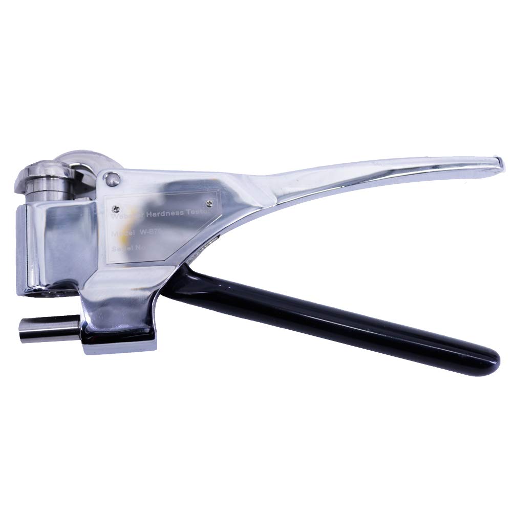 New W-B75 Portable Webster Hardness Tester Metal Durometer Brass and Super-hard Aluminum Alloy Copper Hardness Gauge 0-20HW
