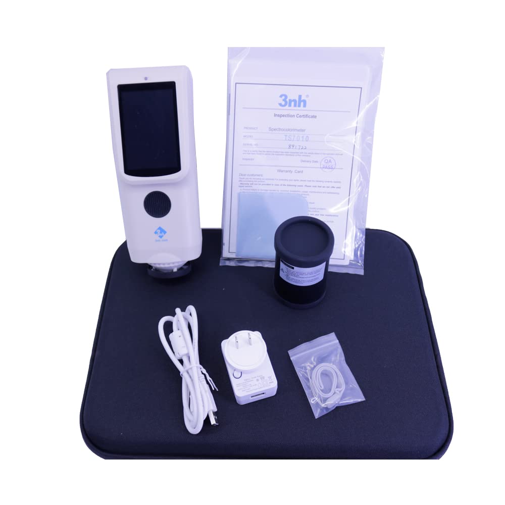 TS7010 New Portable Spectrocolorimeter Color Difference Analyzer Φ8mm Aperture Colorimeter