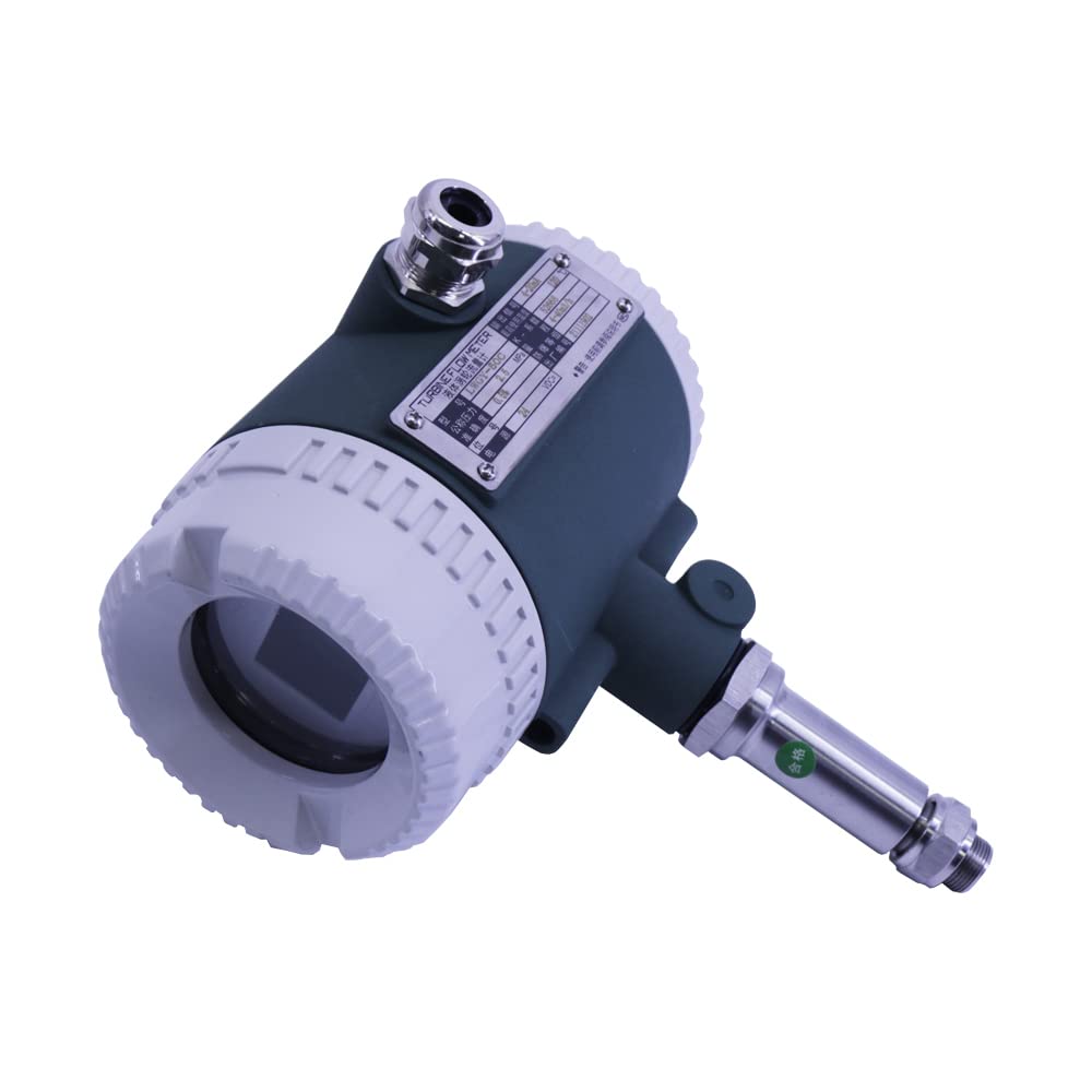 DN50MM Turbine Liquid Flowmeter Stainless Steel 4~20mA Output with LCD Display 2 Inch Diameter Pipe Water Flow Meter