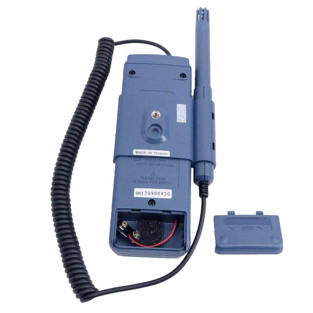Graigar CENTER-310 Digital Portable PC Interface Humidity Temperature Tester CENTER310 Triple Display PC Interface