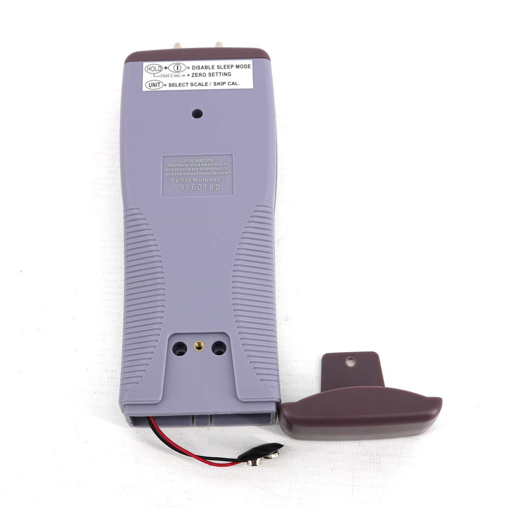 AZ82100 Portable Digital Differential Pressure Tester Manometer 100 psi Air Pressure Meter