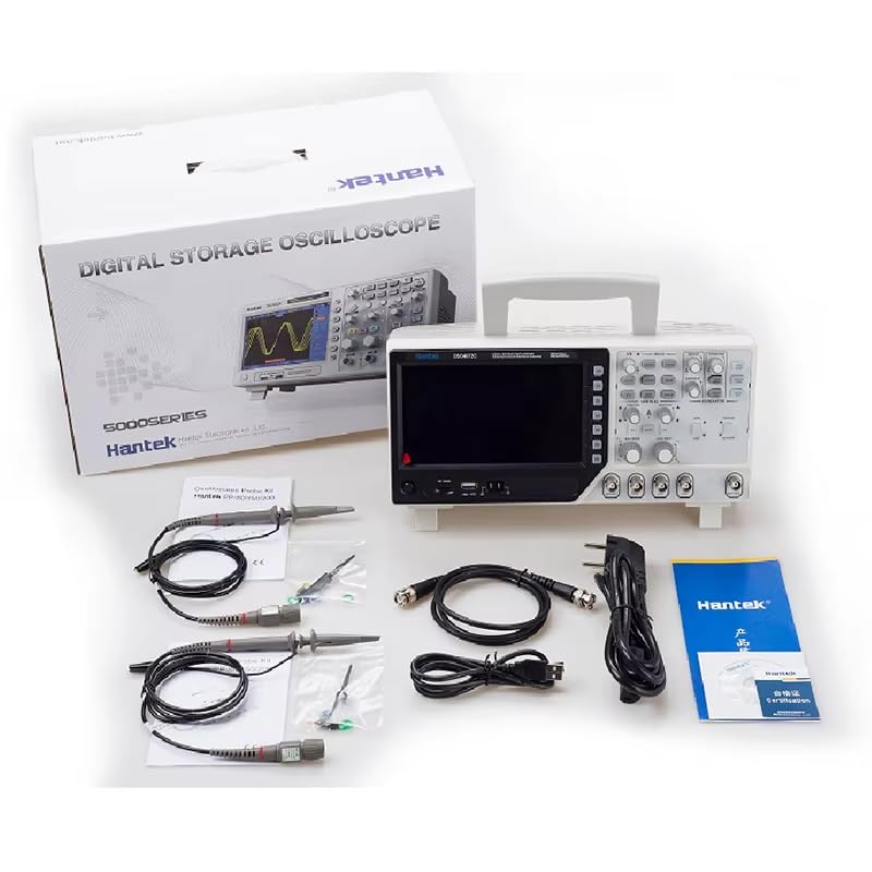 Hantek DSO4202C Digital Oscilloscope 2 Channel 1 Channel Arbitrary/Function Waveform Generator 1GSa/s Sample Rate